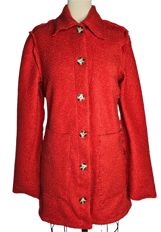 A - Boucle (Red) Jacket